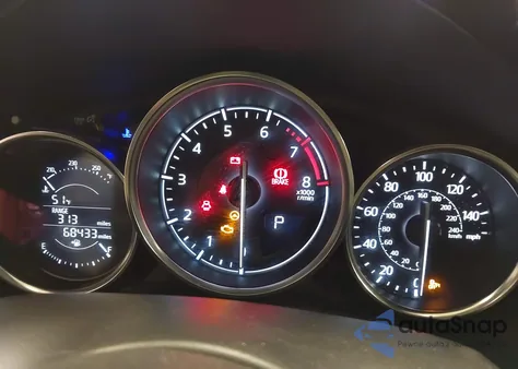 2017 Mazda Mx-5 Miata Grand Touring z USA, uszkodzony, nr VIN JM1NDAD78H0124018